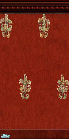Sims 2 — Fleur Crest - Antique Wall by jembaby04 — Some antique walls for your older homes. All the walls in this set