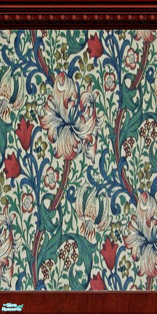 Sims 2 — Golden Lily #4 - Antique Wall by jembaby04 — Some antique walls for your older homes. All the walls in this set