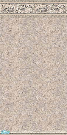 Sims 2 — Downunder Part 1 - 6 by Lorah — Downunder in beige, cream, blue. Walls and tile.