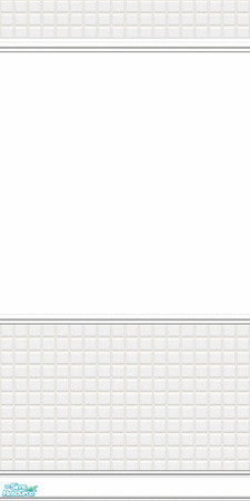 Sims 2 — nm Public Washroom White by Henwen — Colorful washroom wall. Nice for community lots as well as your homes.