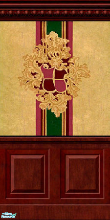 Sims 2 — Family Crest - Antique Wall by jembaby04 — Some antique walls for your older homes. All the walls in this set