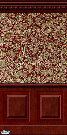 Sims 2 — Sunflower - Antique Wall by jembaby04 — Some antique walls for your older homes. All the walls in this set have