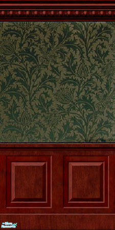 Sims 2 — Thistlewood - Antique Wall by jembaby04 — Some antique walls for your older homes. All the walls in this set