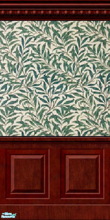 Sims 2 — Green Willowbough - Antique Wall by jembaby04 — Some antique walls for your older homes. All the walls in this