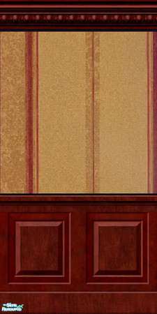 Sims 2 — Goldenrod Stripes by jembaby04 — Some antique walls for your older homes. All the walls in this set have dark
