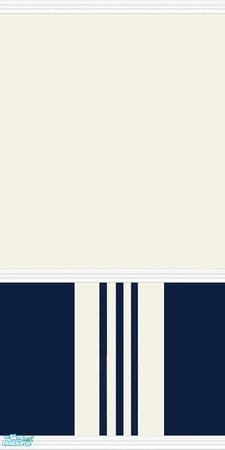 Sims 2 — Racing Stripe - Blue Wall 6 by Girl-from-mars — 