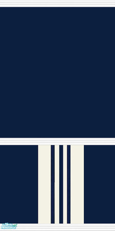 Sims 2 — Racing Stripe - Blue Wall 5 by Girl-from-mars — 