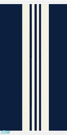 Sims 2 — Racing Stripe - Blue Wall 3 by Girl-from-mars — 