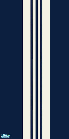 Sims 2 — Racing Stripe - Blue Wall 1 by Girl-from-mars — 