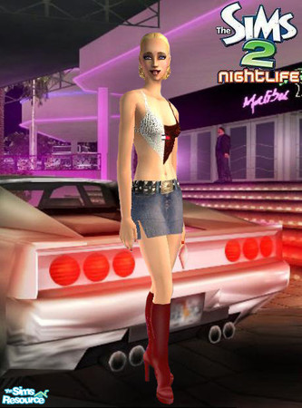 Sims 2 — Denim Tommy Girl by sgoobysnacks — Denim Tommy Girl is based on my good friend Juliette's wonderfull Alpha skirt