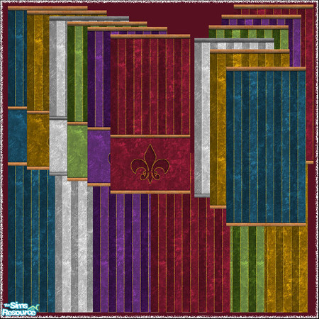 Sims 2 — Striped Collection by camelia111 — 18 walls with stripes.