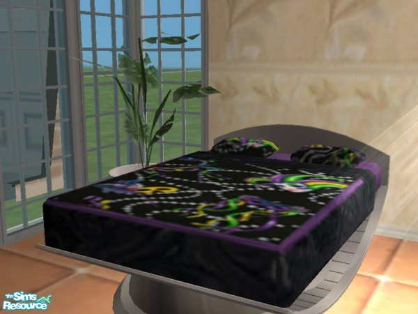 Sims 2 — Mardis Gras slumbers by bluemeanie1972 — Your sims will enjoy catching some ZZZ's on Fat Tuesday inspired