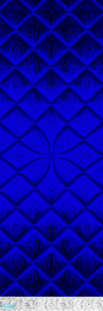 Sims 2 — Celtic Quilt Blue1b  - Individual Item by WelshWitch — Celtic Quilt Wallpaper sets. Ideal for sim homes, gothic