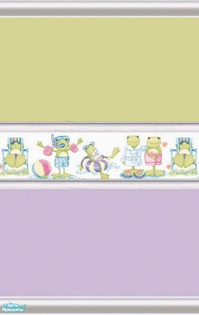 Sims 2 — Frogs at The Beach by smurfberry32 — Cute frogs lounging in chairs, flotation devices, and lounging in the sun,