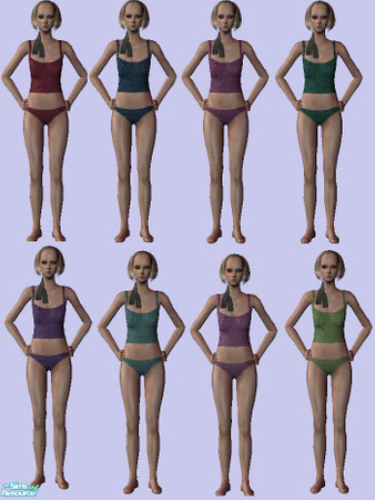 Sims 2 — elder pjs set 1 by milla184 — 
