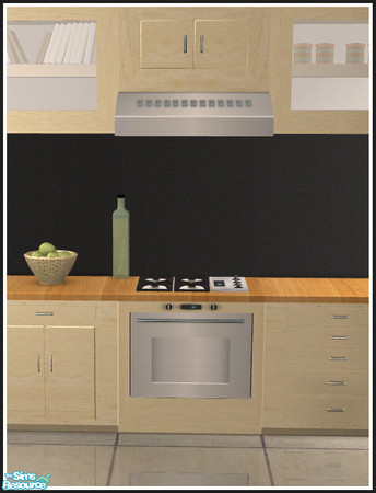 Sims 2 — Extra Colorado kitchen stoves - Beech & orange by mirake — 