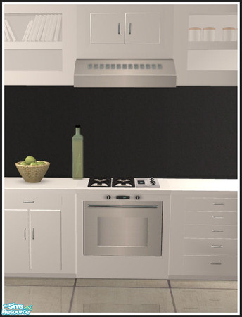 Sims 2 — Extra Colorado kitchen stoves - White & white by mirake — 