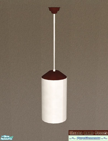 Sims 2 — Marua Home Office - Light by SaeraMaples — Modern office for your home done in inviting shapes and colors.