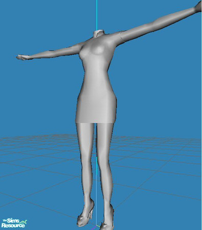 Sims 2 — ***MESH*** by Candyrain — Mesh for my Asian-inspired dress.