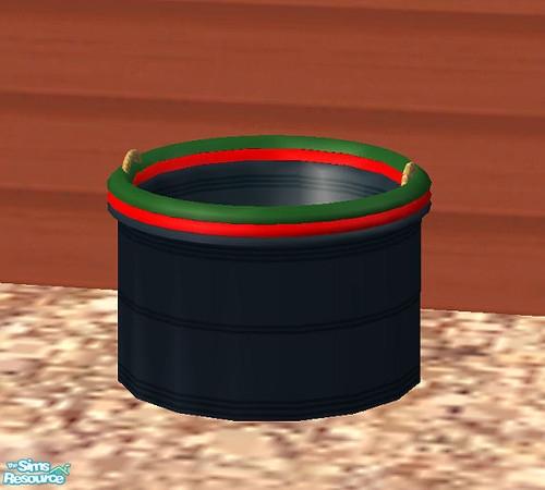 Sims 2 — Barnset Stacked muck buckets by Paleoanth — Sometimes one muck bucket is just not enough. You have too much muck