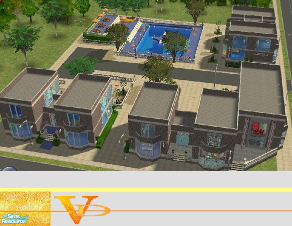 Sims 2 — OCS Sunny Park by Valgrida — 