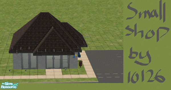 Sims 2 — Small Shop by 10126 —  
