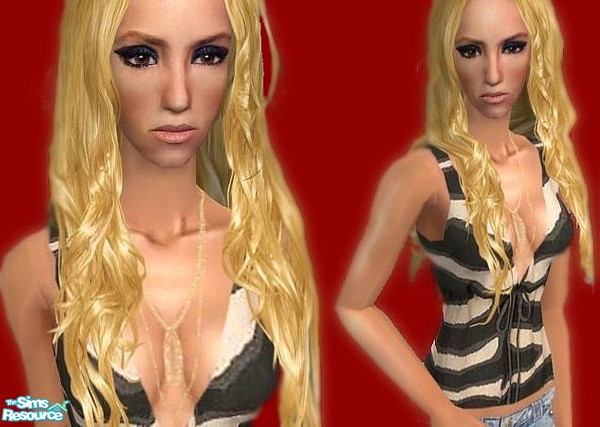 Sims 2 — Shakira by Becca182 — Here is my sim version of the famous singer Shakira.