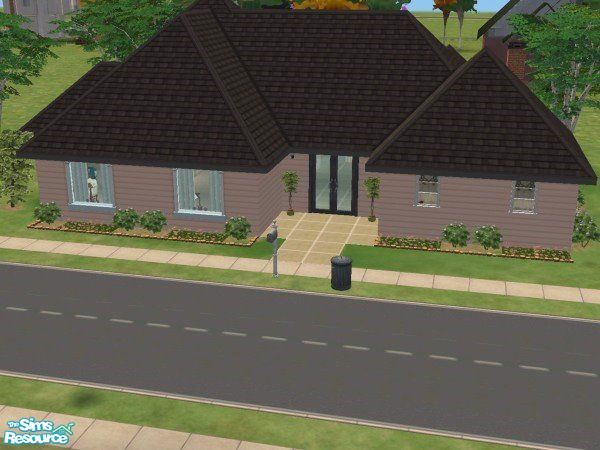 Sims 2 — Victorian Promenade Carnation 2 by Sarahs_jones — Furnished Carnation model with larger dining rm and kitchen.
