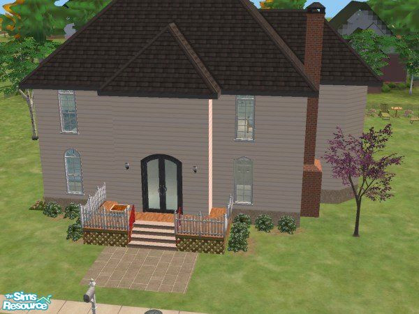 Sims 2 — Victorian Promenade  The Maple 2 by Sarahs_jones — More traditional than Victorian, The Maple 1 all dolled up
