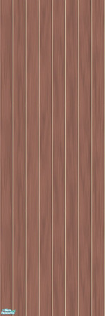 Sims 2 — Vertical Smooth Wood - Rosewood by Limefwooper — 