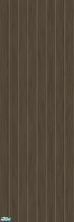 Sims 2 — Vertical Smooth Wood - Ebony by Limefwooper — 