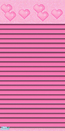 Sims 2 — Valentine Heart Siding by Lorah — Happy Valentines Day! Celebrate this day of romance with hearts and