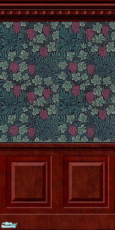Sims 2 — Wine Vineyard - Antique Wall by jembaby04 — Part of the Antique Wall Set 1. TSRAA