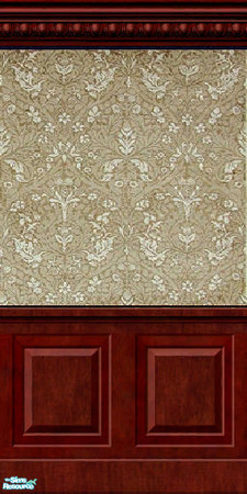 Sims 2 — Autumn Flowers - Antique Wall by jembaby04 — Part of the Antique Wall Set 1. TSRAA