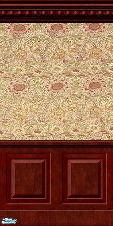 Sims 2 — Corncockle - Antique Wall by jembaby04 — Part of the Antique Wall Set 1. TSRAA