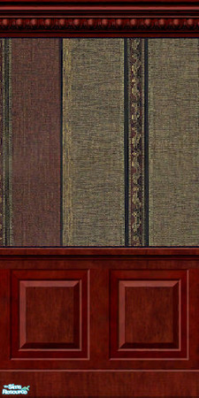 Sims 2 — Antique Rose Striped - Antique Wall by jembaby04 — Part of the Antique Wall Set 1. TSRAA