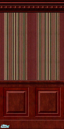 Sims 2 — Red Licorice - Antique Wall by jembaby04 — Part of the Antique Wall Set 1. TSRAA
