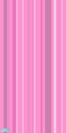 Sims 2 — Stripes Pink Set - wall1 by Ivancica — by Ivana
