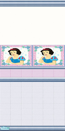 Sims 2 — Disney Princess - Snow White by Lorah — Can be included with lots submitted to TSR. Wall painted a soft cream.