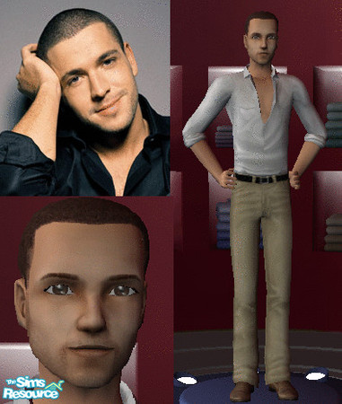 Sims 2 — Shayne Ward by Chiiiiler — This is the Sim version of Shayne Ward, winner of X-Factor 2005. Enjoy, and don't