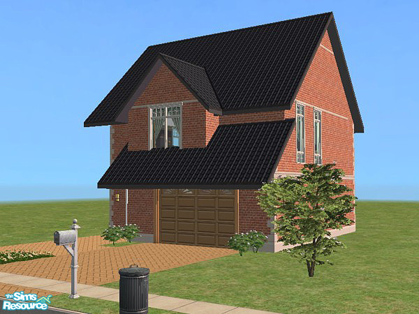 Sims 2 — Apartment #4 by cpowell8203 — A medium sized, one car-garage, studio apartment that is fully furnished and ready