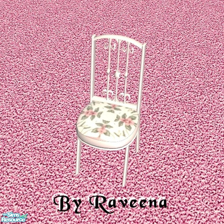 Sims 2 — Romantic Boudoir - Chair by Raveena — You will need dotcombuilder's mesh for this object to work in the game.