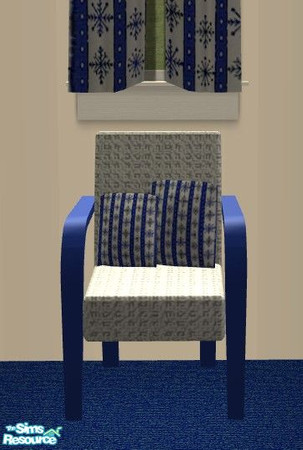 Sims 2 — TC 109 Bedroom - Chair by Riverwillows — Nice bedroom featuring textures by mom_of2boyz for Texture Challenge