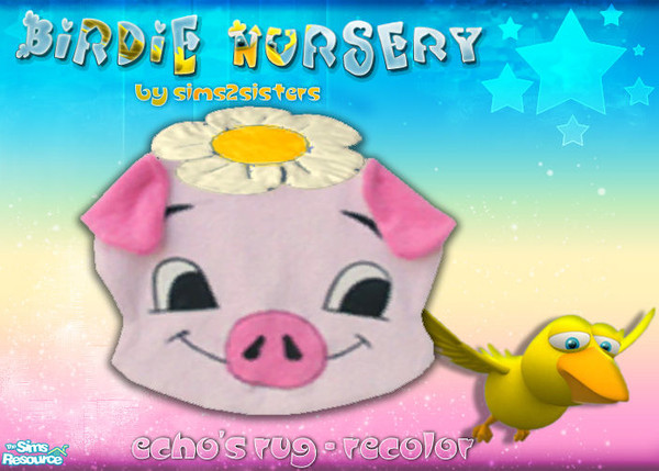 Sims 2 — S2S Birdie Nursery - Echo\'s Rug Recolor by sims2sisters — 