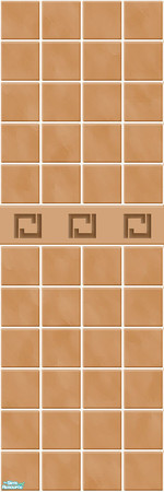 Sims 2 — Marble Walls - Coral by Limefwooper — 