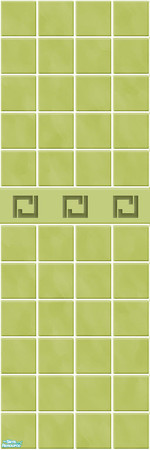 Sims 2 — Marble Walls - Spring Green by Limefwooper — 