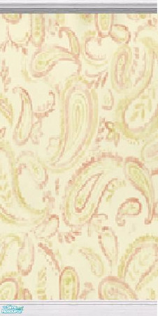 Sims 2 — Abbey Rose Paisley plain by mightyfaithgirl — Want the paisley without the panelling .. well here it is!