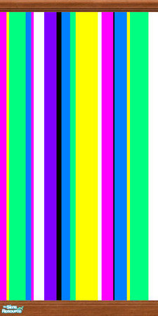 Sims 2 — Neon Stripes by darth_appolyon — Get funky with the ultimate in stripe experience. You look cool.