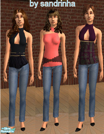 Sims 2 — SM Magnolia Set by sandrinha — This set of outfits needs mesh Diverse, by Confide, linked below. Enjoy!