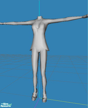 Sims 2 — *MESH* by Candyrain — Mesh #2 for the "Eye Candy" collection. 